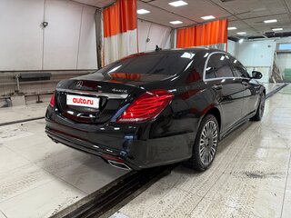 2017 Mercedes-Benz S-Класс 500 Long VI (W222, C217), чёрный, 3400000 рублей, вид 4