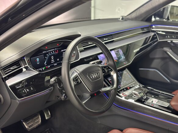 2021 Audi S8 Long IV (D5), чёрный, 11290000 рублей - вид 19