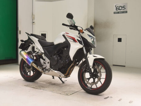 2013 Honda CB 400F, белый, 325000 рублей, вид 2