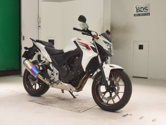 2013 Honda CB 400F, белый, 325000 рублей - вид 1