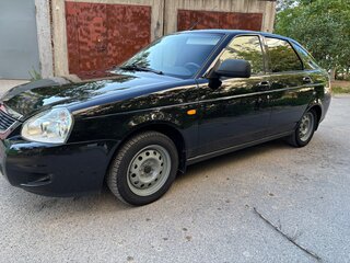 2014 Lada (ВАЗ) Priora I Рестайлинг, чёрный, 730000 рублей, вид 4