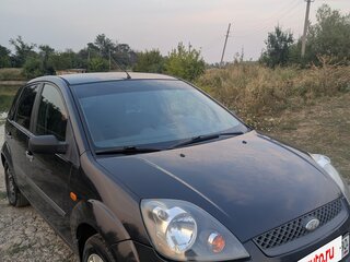 2008 Ford Fiesta Mk5, чёрный, 380000 рублей, вид 2