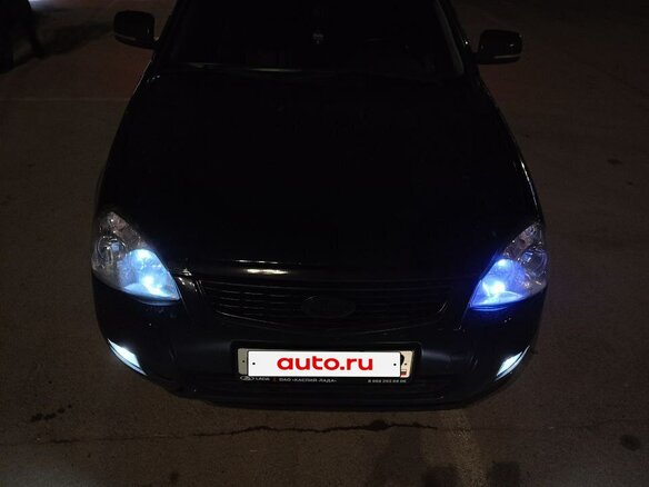 2010 Lada (ВАЗ) Priora I, синий, 250000 рублей - вид 1