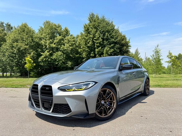 2022 BMW M3 Competition Package VI (G80), серый, 11990000 рублей
