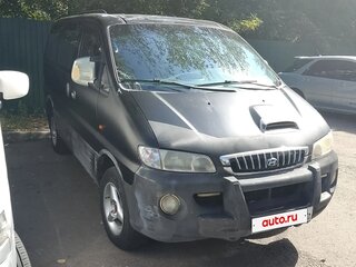 2002 Hyundai Starex I Рестайлинг, чёрный, 430000 рублей, вид 1