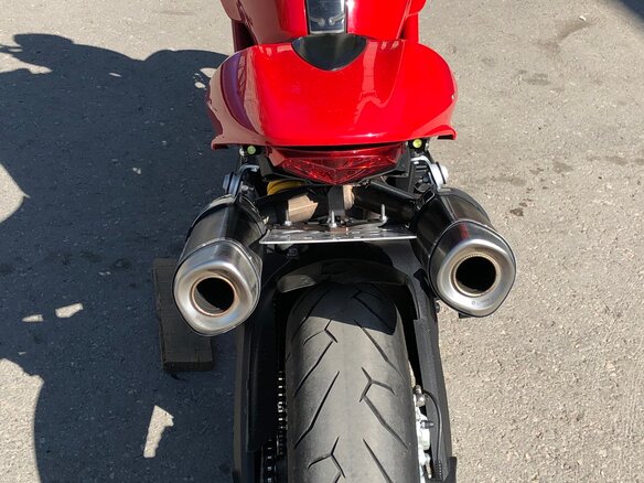 2013 Ducati Monster 696, красный - вид 7