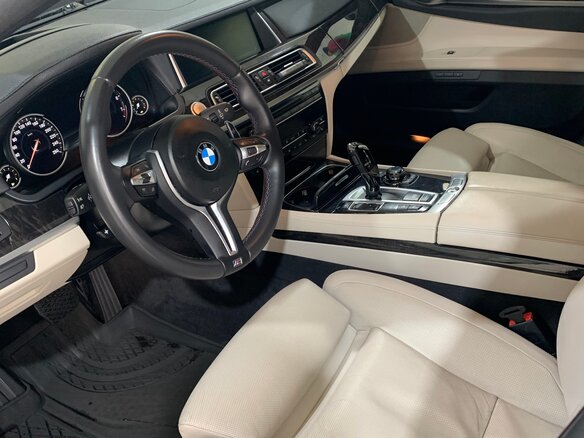 2013 BMW 7 серии Long 740Li xDrive V (F01/F02/F04) Рестайлинг, синий, 1850000 рублей - вид 6