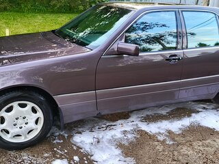 1995 Mercedes-Benz S-Класс 500 III (W140), фиолетовый, 3000000 рублей, вид 4