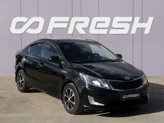 2012 Kia Rio 4-speed III, чёрный, 869000 рублей, вид 1
