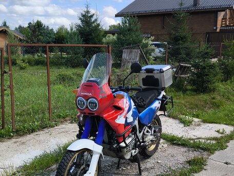 1993 Honda XRV 750 Africa Twin, белый, 500000 рублей, вид 1
