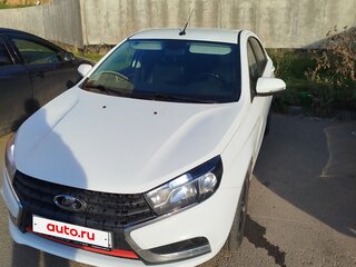 2018 Lada (ВАЗ) Vesta I, белый, 700000 рублей, вид 2
