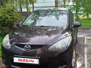 2008 Mazda 2 II (DE), пурпурный, 560000 рублей, вид 2