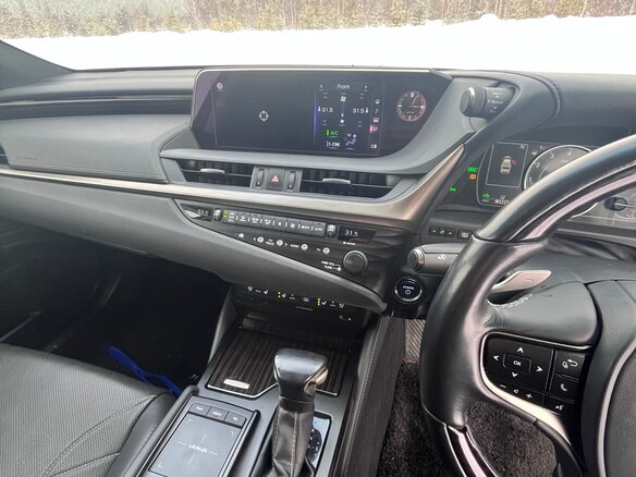 2019 Lexus ES 300h VII, синий, 4200000 рублей - вид 16