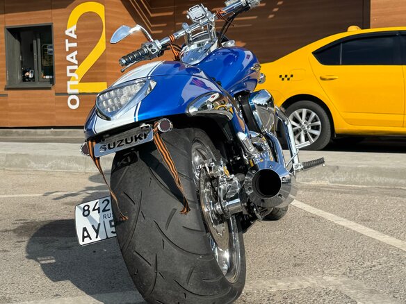 2012 Suzuki Boulevard M109R, синий, 1550000 рублей - вид 17