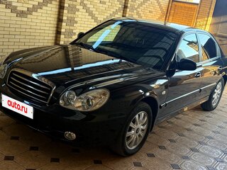 2008 Hyundai Sonata ТагАЗ IV (EF) Рестайлинг, чёрный, 1150000 рублей, вид 1