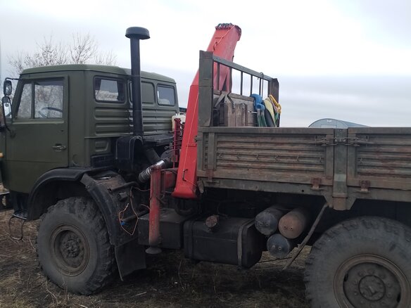 1991 КамАЗ 4310, зелёный, 800000 рублей - вид 4