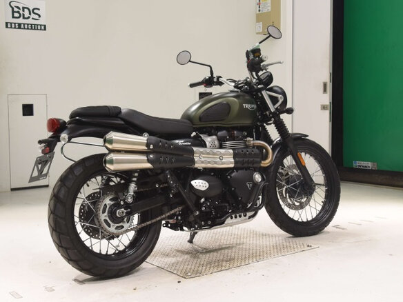 2019 Triumph Scrambler, зелёный, 900000 рублей - вид 4