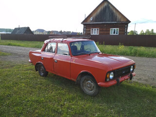 1984 Москвич 412 ИЭ, красный, 120000 рублей, вид 1