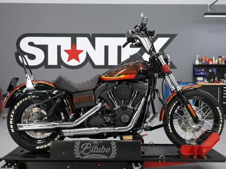 2006 Harley-Davidson Street Bob, коричневый, 700000 рублей, вид 4