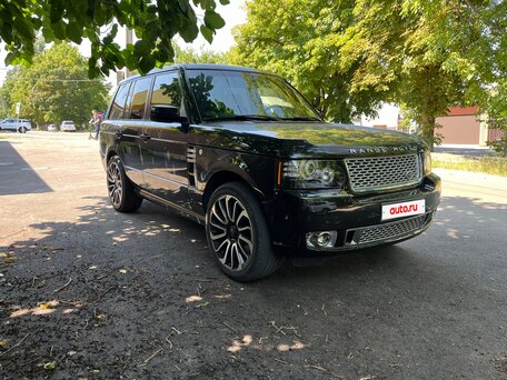 2008 Land Rover Range Rover III Рестайлинг, чёрный, 1600000 рублей, вид 4