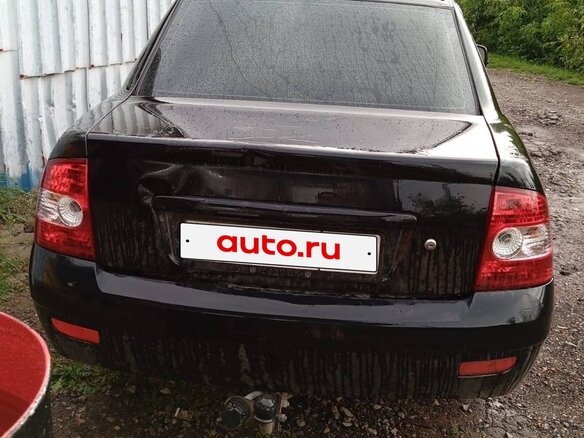 2011 Lada (ВАЗ) Priora I, чёрный, 400000 рублей - вид 3