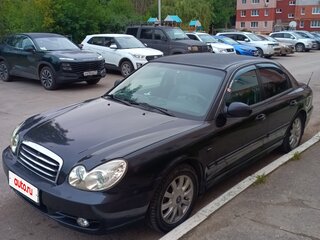 2005 Hyundai Sonata IV (EF) Рестайлинг, чёрный, 349000 рублей, вид 1