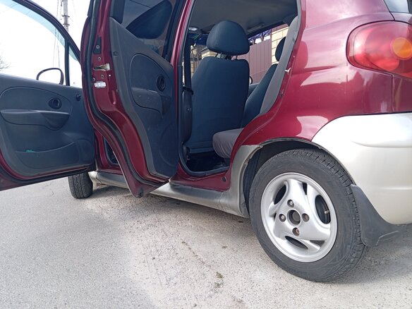 2007 Daewoo Matiz Best I Рестайлинг, пурпурный, 340000 рублей - вид 2