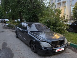 1999 Mercedes-Benz S-Класс 430 IV (W220), синий, 235000 рублей, вид 1