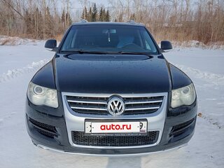 2008 Volkswagen Touareg I Рестайлинг, чёрный, 1220000 рублей, вид 3