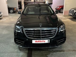 2017 Mercedes-Benz S-Класс 560 Long VI (W222, C217) Рестайлинг, чёрный, 6000000 рублей, вид 3