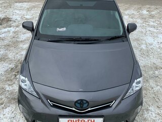2014 Toyota Prius Alpha I (ZVW40/41), серый, 1400000 рублей, вид 2