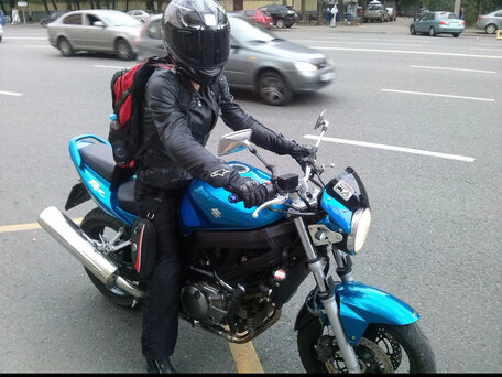 2006 Suzuki SV 650, синий, 350000 рублей, вид 2