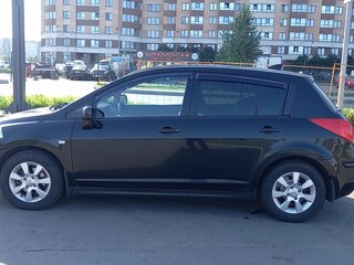2008 Nissan Tiida I, чёрный, 590000 рублей, вид 4