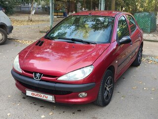 2006 Peugeot 206, красный, 449999 рублей, вид 5