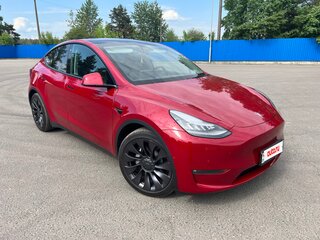2021 Tesla Model Y Long Range I, красный, 3200000 рублей, вид 2