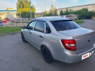 2013 Lada (ВАЗ) Granta I, серебристый, 200000 рублей, вид 4