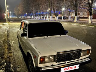1988 Lada (ВАЗ) 2107, белый, 190000 рублей, вид 3