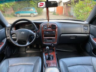 2006 Hyundai Sonata ТагАЗ IV (EF) Рестайлинг, серый, 570000 рублей, вид 4