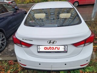 2015 Hyundai Elantra V (MD) Рестайлинг, белый, 1455000 рублей, вид 5