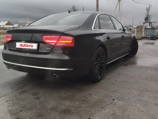 2011 Audi A8 Long III (D4), чёрный, 1800000 рублей, вид 5