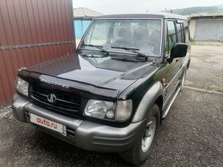 2002 Hyundai Galloper II, чёрный, 750000 рублей, вид 2