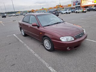 2007 Kia Spectra I Рестайлинг 2, красный, 340000 рублей, вид 3