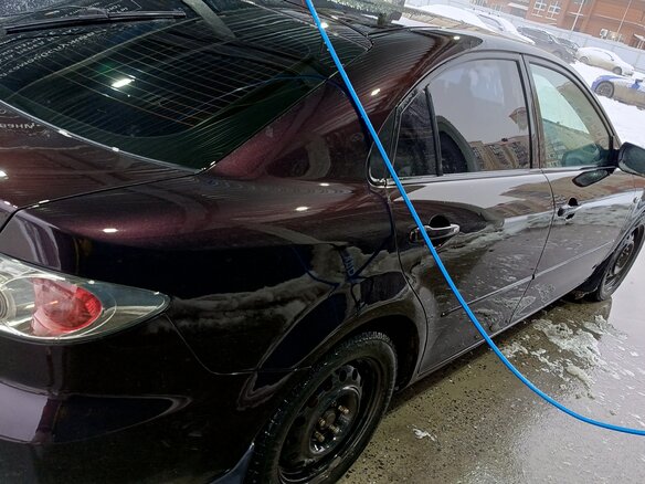 2006 Mazda 6 I (GG) Рестайлинг, фиолетовый, 550000 рублей - вид 5