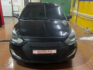 2012 Hyundai Solaris I, чёрный, 870000 рублей, вид 3