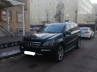 2012 Mercedes-Benz GL-Класс 500 I (X164) Рестайлинг, чёрный, 3350000 рублей, вид 1