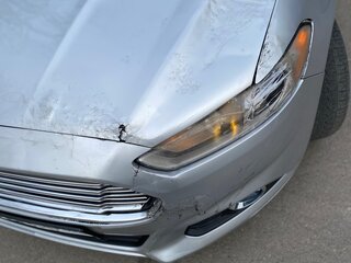 2015 Ford Fusion (North America) II, серый, 1250000 рублей, вид 3