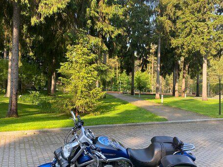 2006 Harley-Davidson V-Rod, синий, 900000 рублей, вид 5