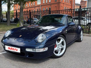 1997 Porsche 911 Carrera 4S IV (993), синий, 25000000 рублей, вид 1