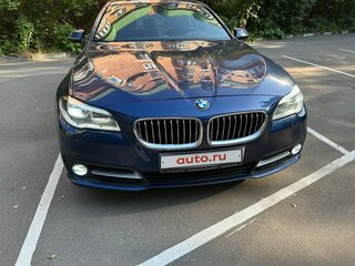 2016 BMW 5 серии 520d VI (F10/F11/F07) Рестайлинг, синий, 4000000 рублей, вид 3