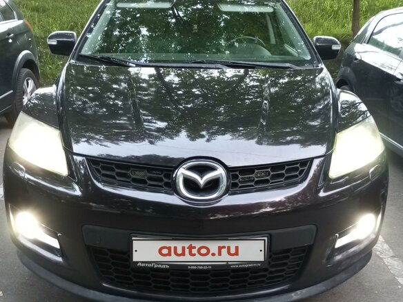 2008 Mazda CX-7 I, пурпурный, 690000 рублей - вид 2